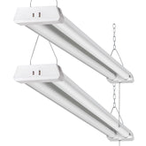 OOOLED 4ft linkable LED shop light providing bright, even coverage for garages