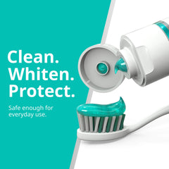 Opalescence toothpaste tube open and ready to apply