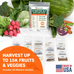 Open Seed Vault bush-contender-bean-packet highlights reliable germination for container or garden beds
