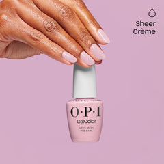 OPI GelColor Love Is in the Bare closeup displaying glossy, even finish.