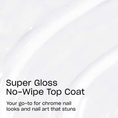 OPI GelColor Super Gloss No-Wipe Top Coat dries quickly under LED lamp for quick manicures