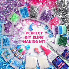 OPLDYRK galaxy slime mix creates vibrant color experiments