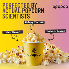 Bowl of Opopop Super Butter popcorn, perfect for movie night