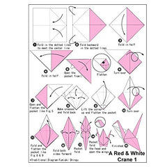 Opret Origami Paper Large 8x8 inch squares ideal for intricate folds.
