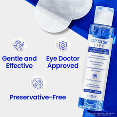 Optase Life with hyaluronic acid nourishment for hydrated skin