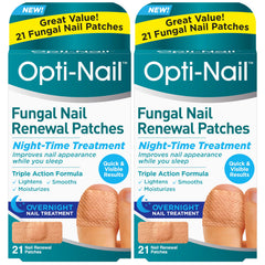 Opti-Nail patch pack front for convenient home use.