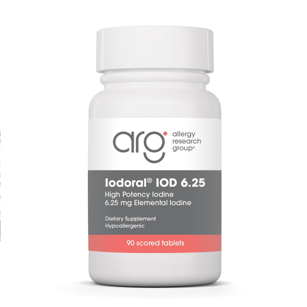 Optimox Iodoral 6.25 mg bottle front for daily iodine support