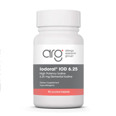 Optimox Iodoral 6.25 mg bottle front for daily iodine support