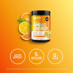 Optimum Nutrition Amino Energy green tea extract indication for natural energy