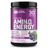 Optimum Nutrition Amino Energy green tea bottle for a refreshing workout boost.