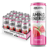 Optimum Nutrition Amino Energy Watermelon bottle for on-the-go hydration and energy