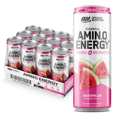 Optimum Nutrition Amino Energy Watermelon bottle for on-the-go hydration and energy
