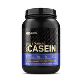 Optimum Nutrition Gold Standard Micellar Casein Chocolate Supreme tub ready for slow-digesting nighttime protein