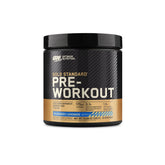 Optimum Nutrition Gold Standard Pre-Workout container front boosts workout energy and focus.