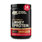 Optimum Nutrition Gold Standard Cinnamon Roll label front showcases flavor and quality