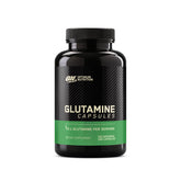 Optimum Nutrition L-Glutamine 1000mg capsules bottle front for post-workout support