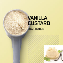 Optimum Nutrition Pro Gainer Vanilla Custard serving scoop for easy measurement