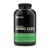 Optimum Nutrition Superior Amino 2222 bottle supports daily amino intake.