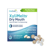 Oracoat XyliMelts blister pack for on-the-go dry mouth relief