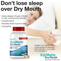 Oracoat XyliMelts in blister packaging for travel