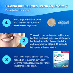 XyliMetls release Xylitol to help saliva production.