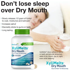 Compact blister-pack makes Oracoat XyliMelts ideal for travel.