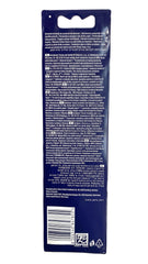 Oral-B CrossAction heads with angled bristles for thorough interproximal cleaning.
