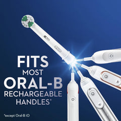 Three-pack of Oral-B Daily Clean heads for easy replacement.