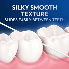 Oral-B Glide Threader Floss comes in six envelopes for organized, travel-friendly cleaning.