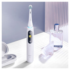 Oral-B iO Gentle Care 4-count box front, ready for replacement.