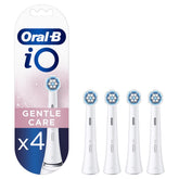 Oral-B iO Gentle Care head with soft bristles for gentle daily cleaning.