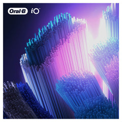 Oral-B iO technology combines round head with micro-vibrations.