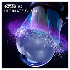 Oral-B iO tuft-in-tuft bristles at a 16-degree angle.