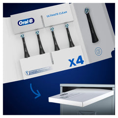 Oral-B iO Ultimate Clean head individually packaged for clean swaps.