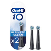 Oral-B iO Ultimate Clean head with twisted bristles for deeper plaque contact