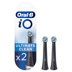 Oral-B iO Ultimate Clean head with twisted bristles for deeper plaque contact