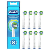 Oral-B Precision Clean brush heads in an eight-pack for easy replacements.