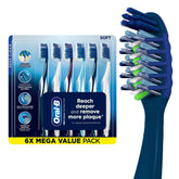 Oral-B Pro Clean CrossAction toothbrush front view for a comfortable daily clean.