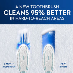 Tongue cleaner removes germs for a fresher mouth feel