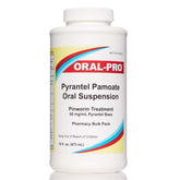 Oral-Pro Aurora bottle front with vanilla label, 16 oz, for easy at-home dosing.
