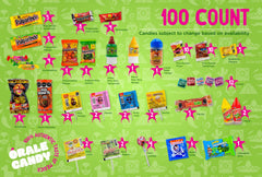 Órale Candy box exterior view, ready-made gift box for celebrations.