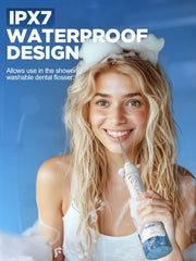 Oralfree jet-tip pack with multiple tips for family and braces care