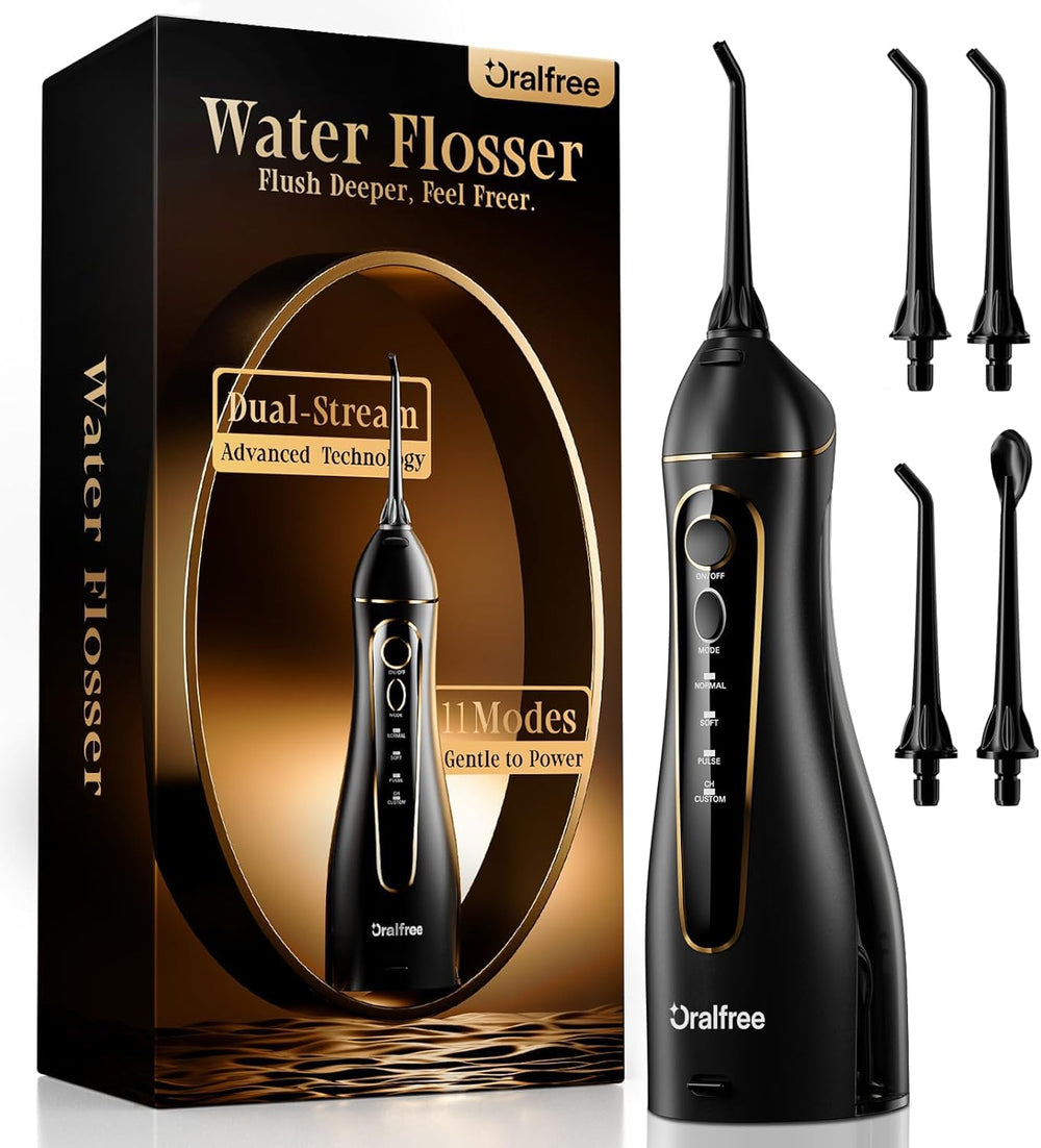 Oralfree water flosser compact design for easy daily use