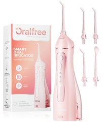 Oralfree Water Flosser compact travel case for easy on-the-go care