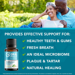 OraRestore direct-application on teeth and gums for targeted care.