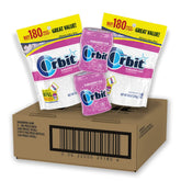 Orbit Bubblemint bulk pack front view for ongoing breath-freshening on the go.