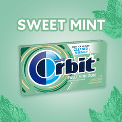 Orbit Sweet Mint bulk sleeves visible, supports easy restocking in offices
