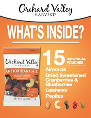 Orchard Valley Harvest Antioxidant Mix blueberries, natural sweetness for busy days.
