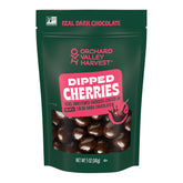 Orchard Valley Harvest dipped cherries in a resealable bag for on-the-go snacking.