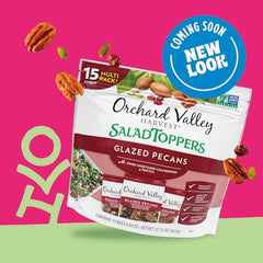 Orchard Valley Harvest toppers on yogurt for extra crunch.